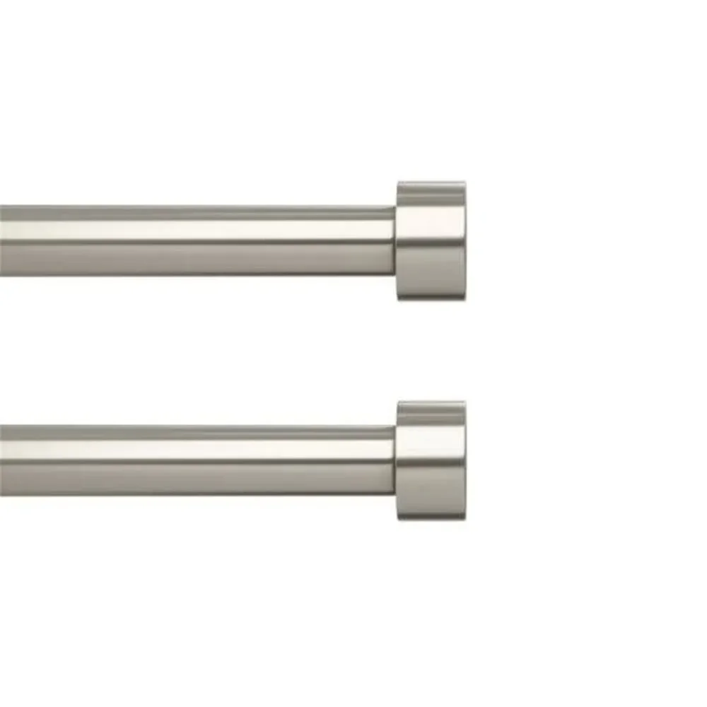 Umbra 1-Inch Nickel Curtain Rod 72